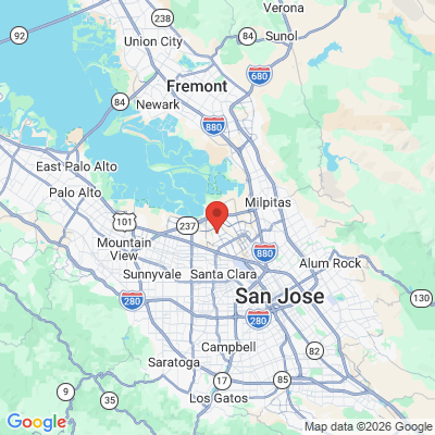 Map to  office in Santa Clara, CA