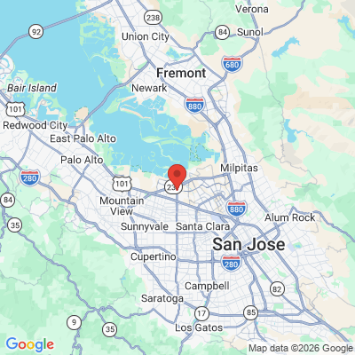 Map to Pannu Dental Group - Sunnyvale office in Sunnyvale, CA
