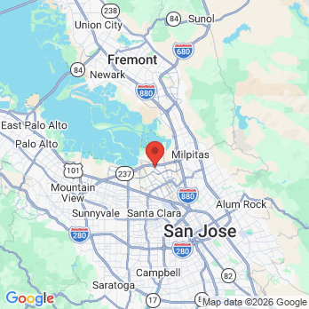 Map to Perfect Smile Dental Care office in San Jose, CA