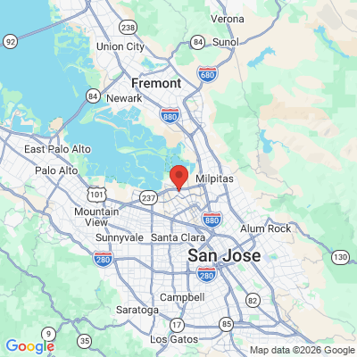 Map to  office in San Jose, CA