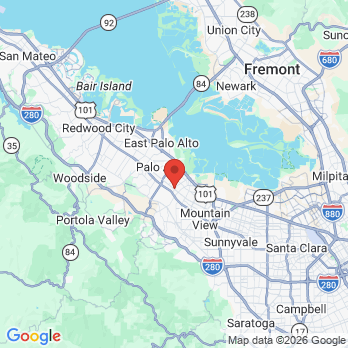 Map to Primary Office office in Palo Alto, CA