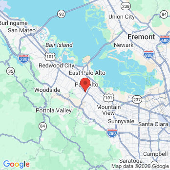 Map to Primary Office office in Palo Alto, CA