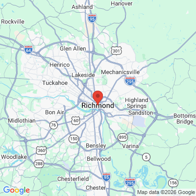 Map to  office in Richmond, VA
