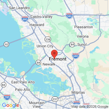 Map to Primary Office office in Fremont, CA