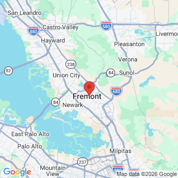 Map to Primary Office office in Fremont, CA