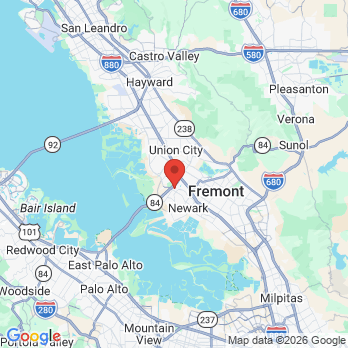 Map to owner office in Newark, CA
