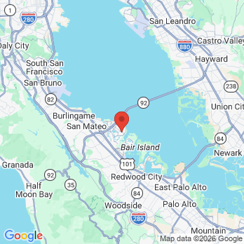 Map to Stephen R Henry DDS office in Foster City, CA