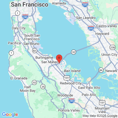Map to ClearChoice San Mateo  office in San Mateo, CA