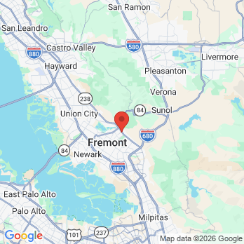 Map to Mamta Shah, DDS  office in Fremont, CA