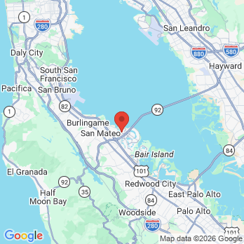 Map to Primary Office office in San Mateo, CA