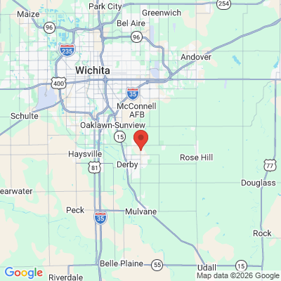 Map to  office in Derby, KS