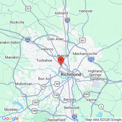 Map to  office in Richmond, VA