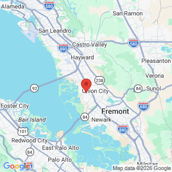 Map to Primary Office office in Union City, CA
