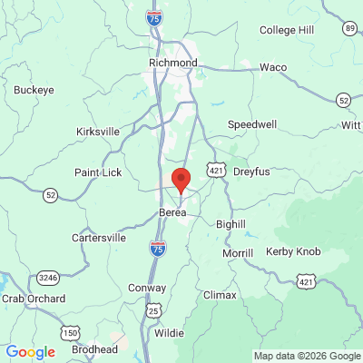 Map to  office in Berea, KY