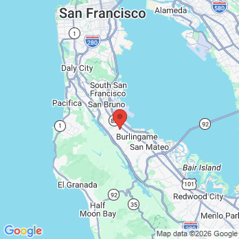 Map to Primary Office office in Burlingame, CA