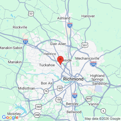 Map to  office in River Run Dental