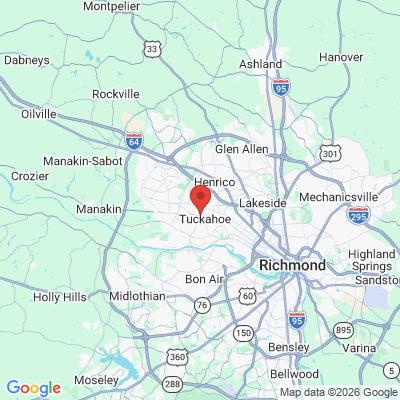 Map to  office in Henrico, VA