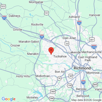 Map to  office in Henrico, VA