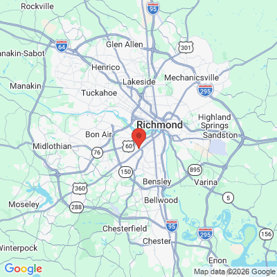 Map to  office in Richmond, VA
