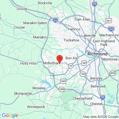 Map to  office in Richmond, VA
