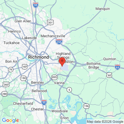 Map to  office in Henrico, VA