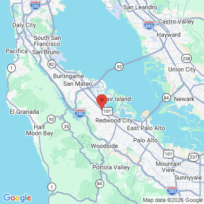 Map to  office in San Carlos, CA