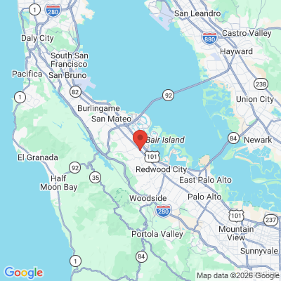 Map to  office in San Carlos, CA