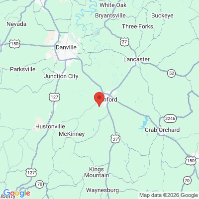 Map to  office in Stanford, KY