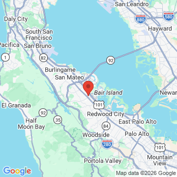 Map to Smile Stories Pediatric Dentistry--Office of Joyce Huang Bright DDS office in Belmont, CA