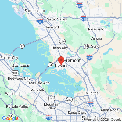Map to  office in Newark, CA
