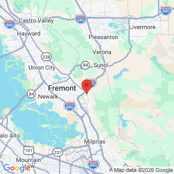 Map to Primary Office office in Fremont, CA