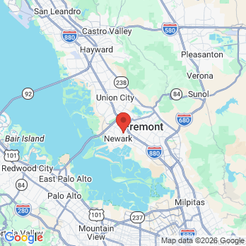 Map to Primary Office office in Newark, CA