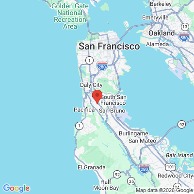 Map to  office in South San Francisco, CA