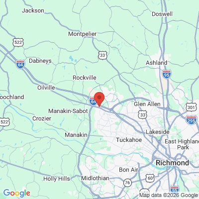 Map to  office in Henrico, VA