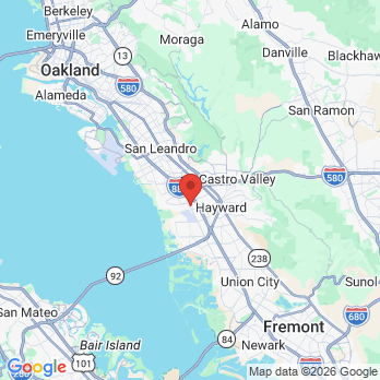 Map to Maria T. Alarcon office in Hayward, CA