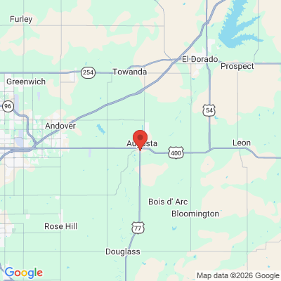 Map to  office in Augusta, KS