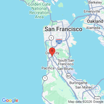 Map to Primary Office office in Daly City, CA