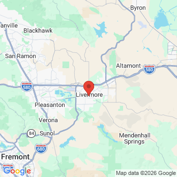 Map to 4TH STREET DENTAL LIVERMORE office in Livermore, CA
