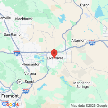 Map to Edward Mitoma DDS office in Livermore, CA