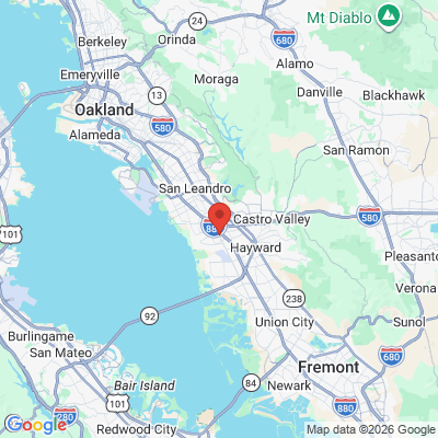 Map to  office in San Lorenzo, CA