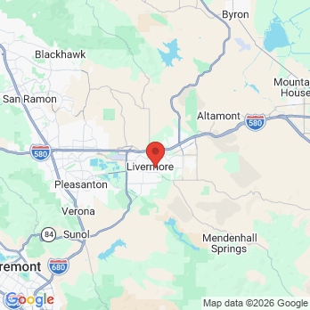 Map to Jeffrey Levine, D.D.S. office in Livermore, CA