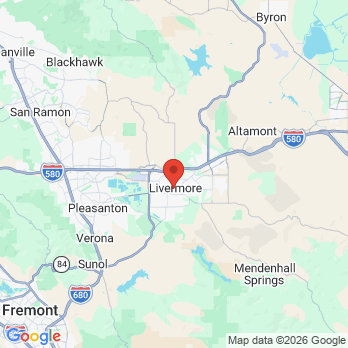 Map to Angela H Hunter, DDS office in Livermore, CA