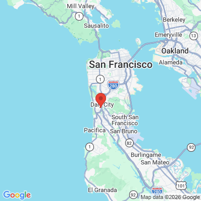 Map to  office in Daly City, CA