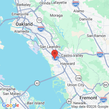 Map to Access dental Health office in San Lorenzo, CA