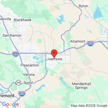 Map to Primary Office office in Livermore, CA