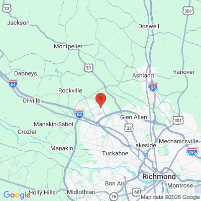 Map to  office in Glen Allen, VA