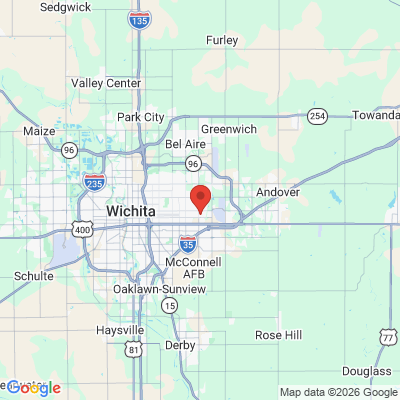 Map to  office in Wichita