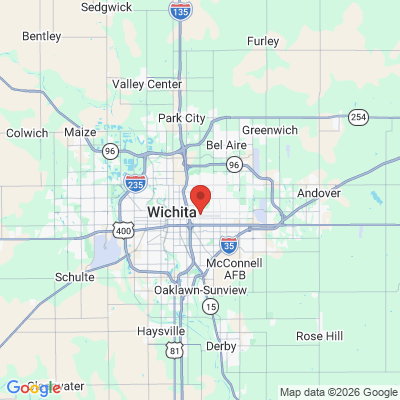 Map to  office in Wichita, KS