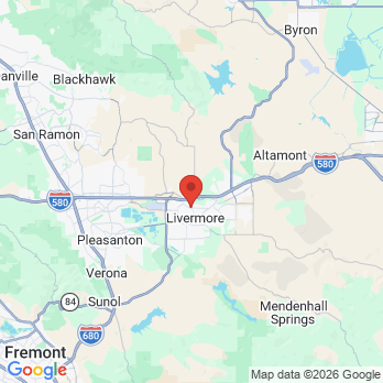 Map to Quality Dentistry office in Livermore, CA