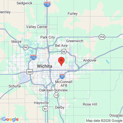Map to  office in Wichita, KS